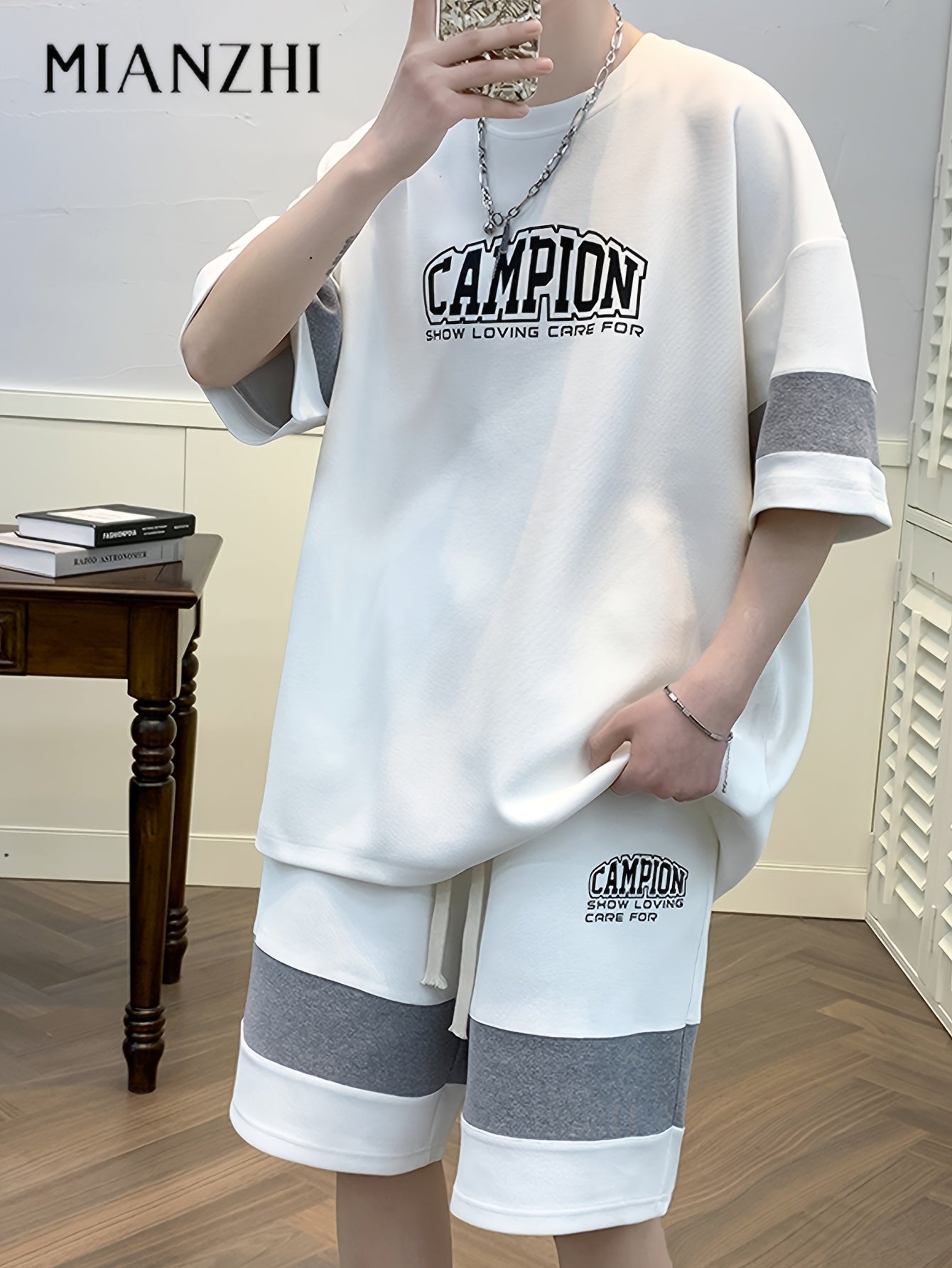 Conjunto de camiseta y pantalón corto