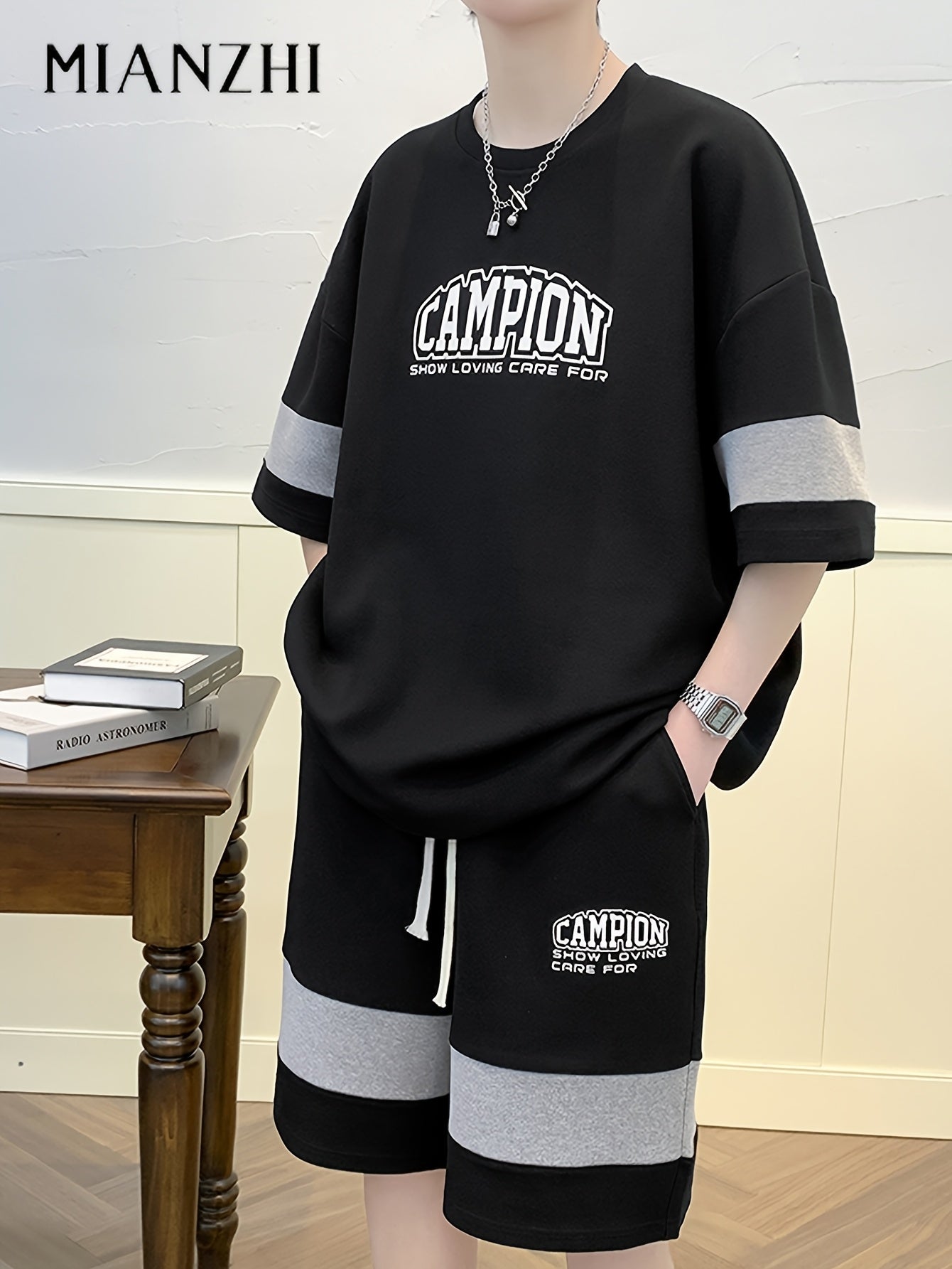 Conjunto de camiseta y pantalón corto