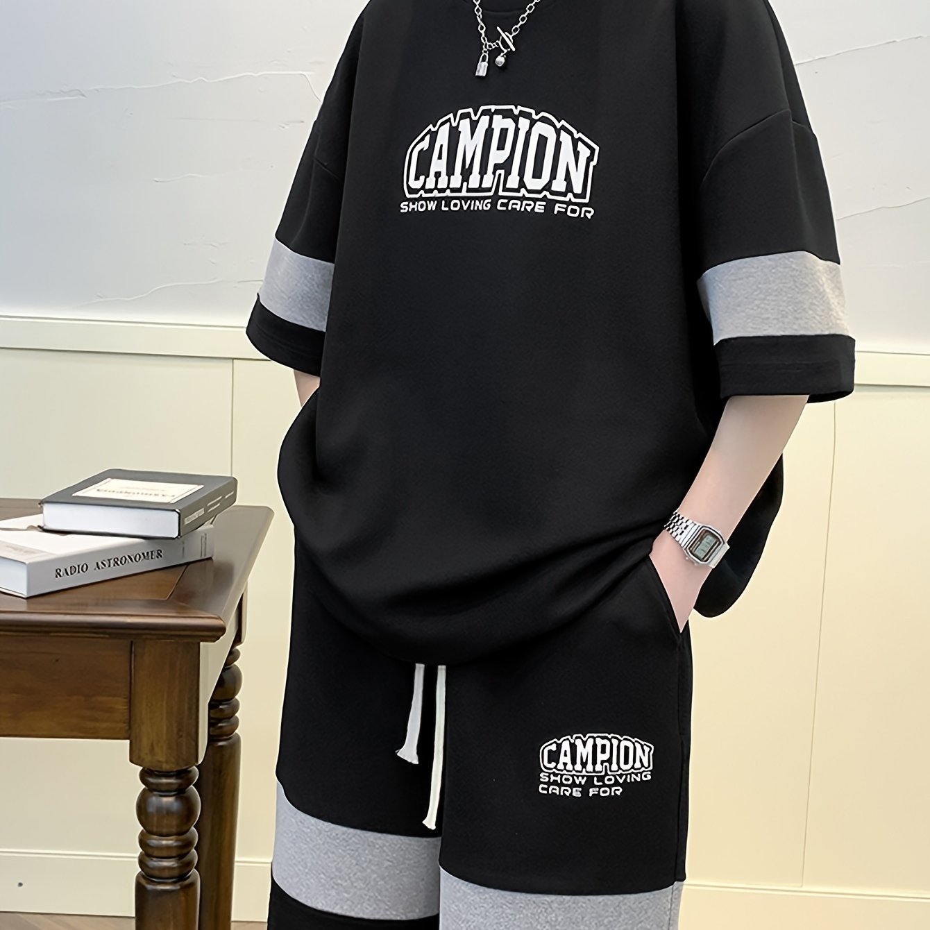Conjunto de camiseta y pantalón corto