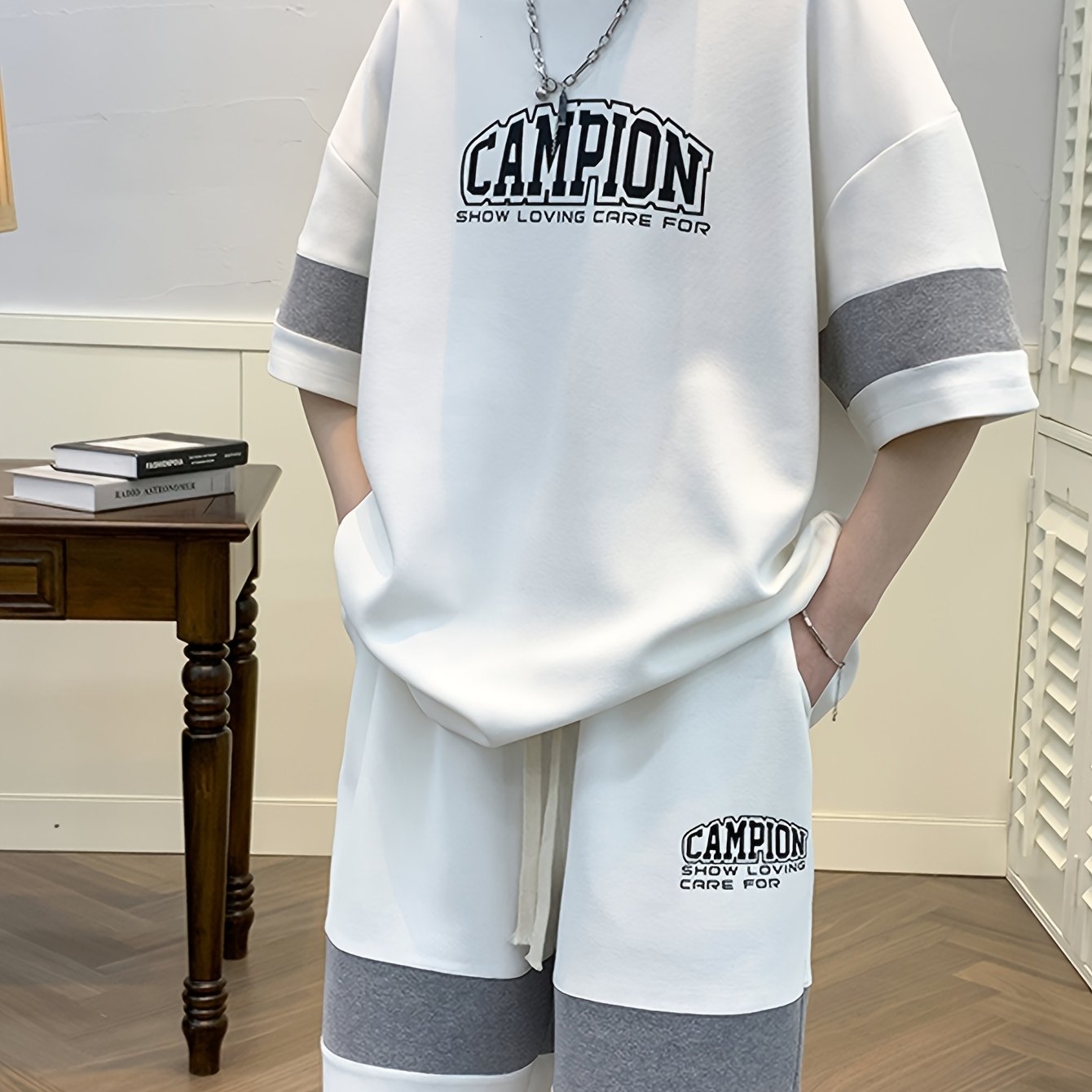 Conjunto de camiseta y pantalón corto