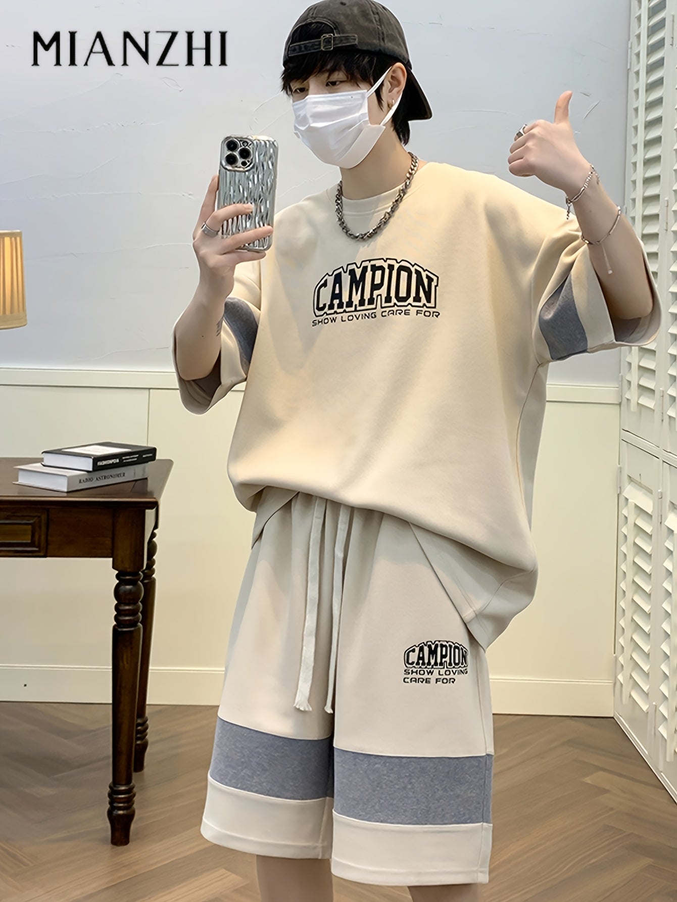 Conjunto de camiseta y pantalón corto