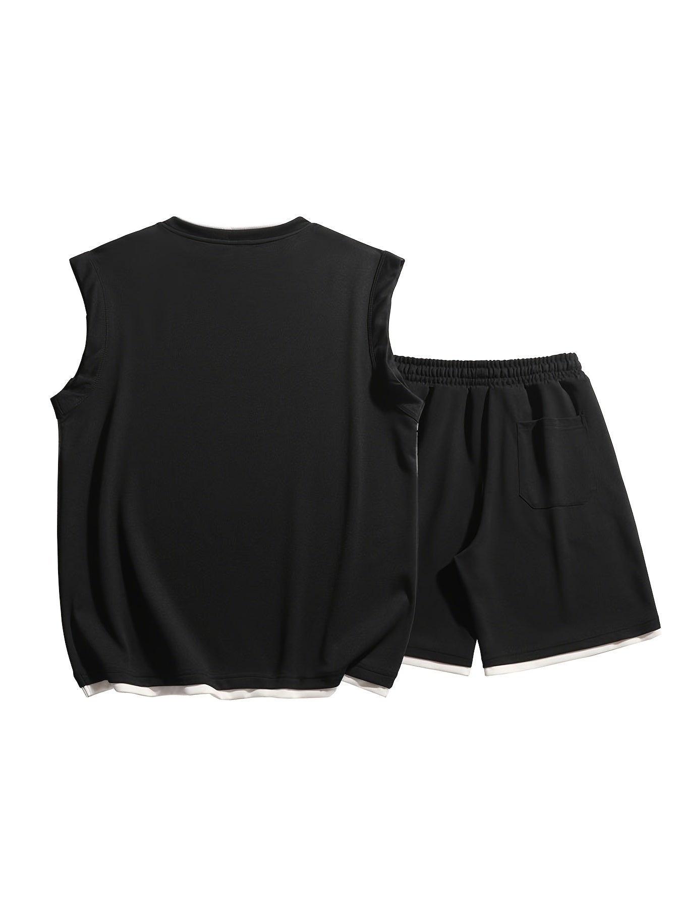Conjunto deportivo casual de dos piezas para hombre