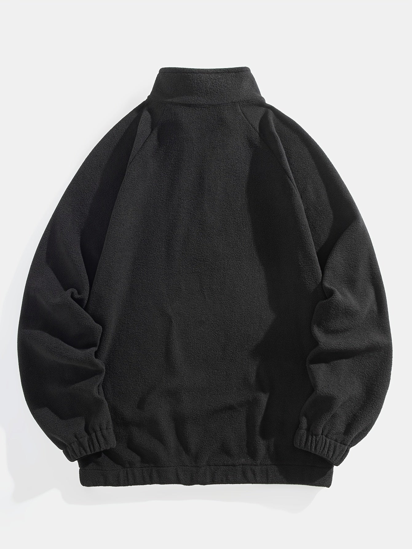 Sudadera con cremallera de polar bordado California para hombre
