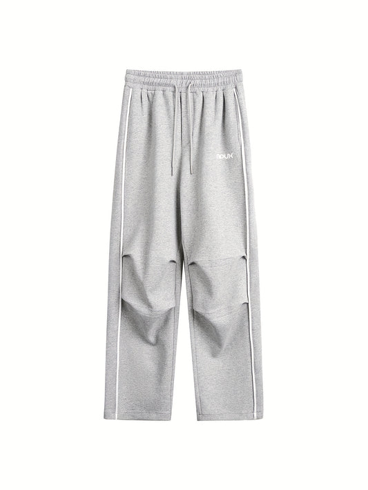 Pantalones de chándal holgados grises