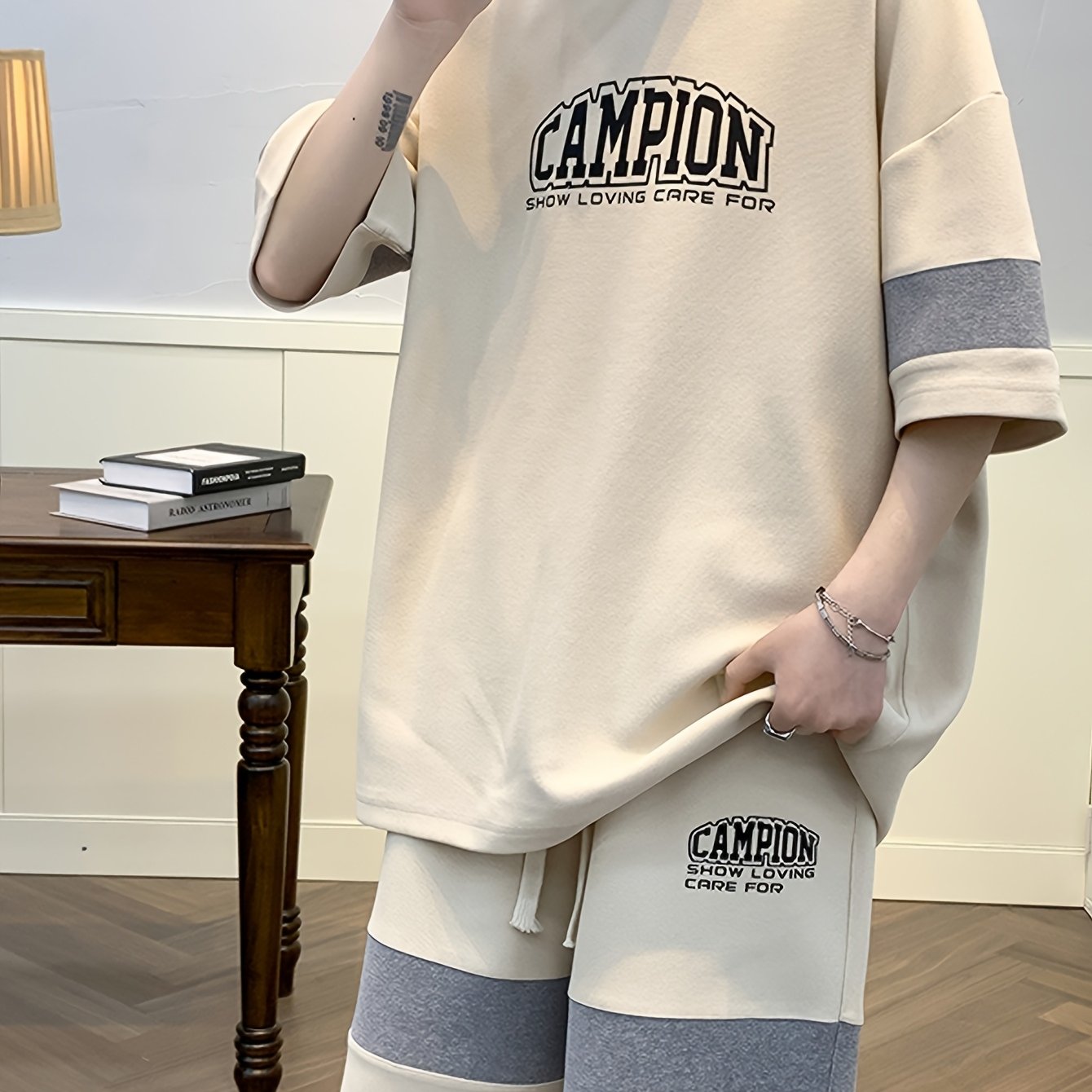 Conjunto de camiseta y pantalón corto