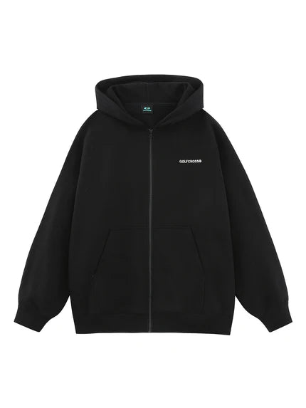 Sudadera con capucha gruesa y cremallera
