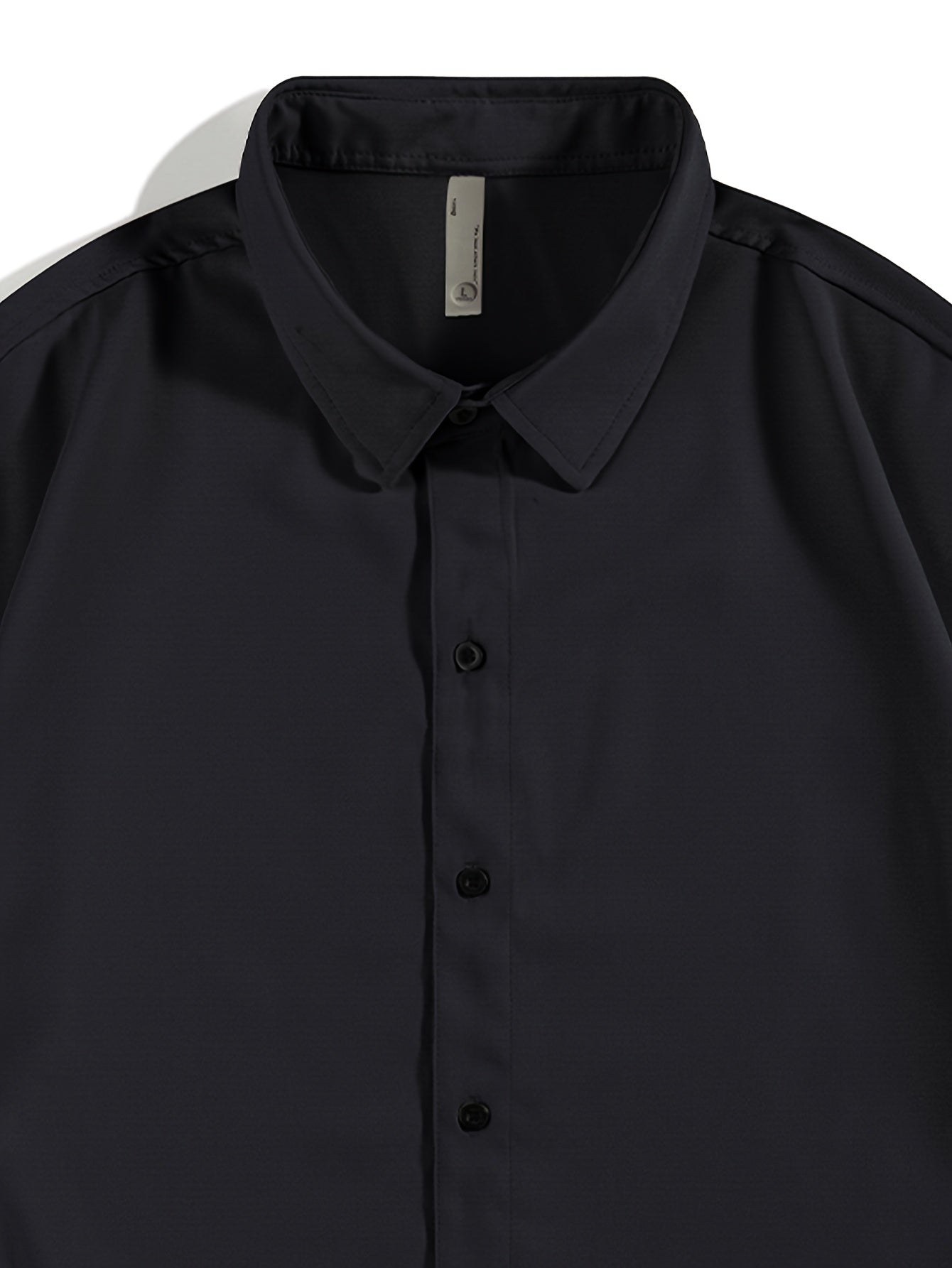 Set of short sleeve and short buttoned shirt