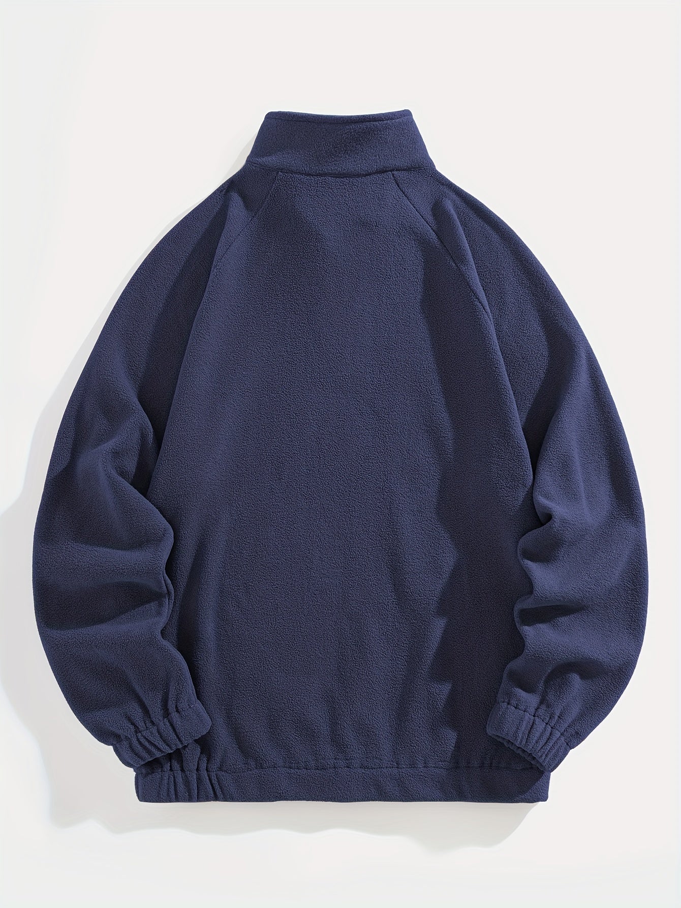 Sudadera con cremallera de polar bordado California para hombre